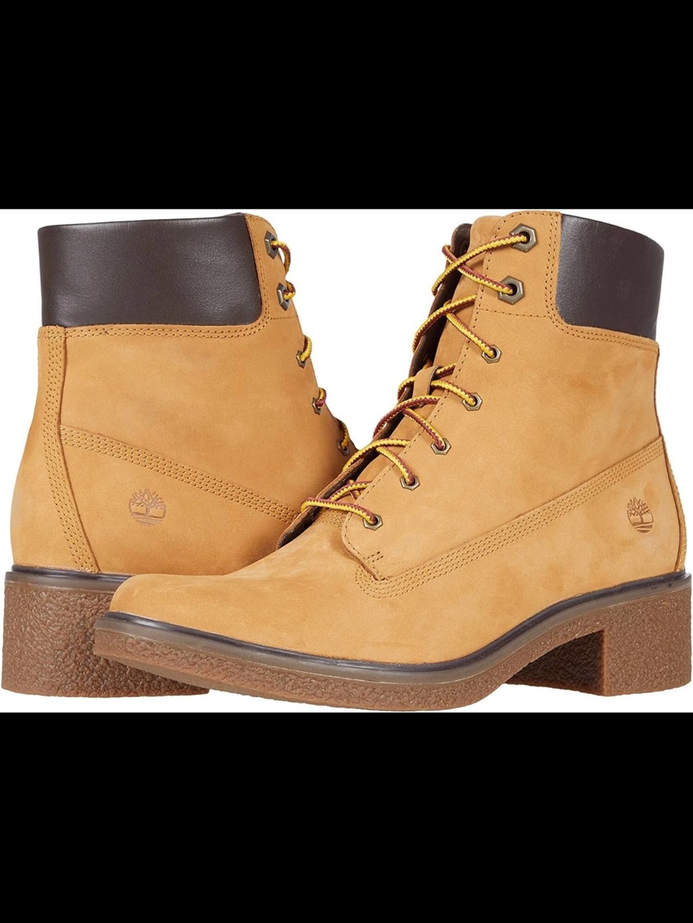 Timberland 6 Inch Nubuck
Wheat Lace Up Boots